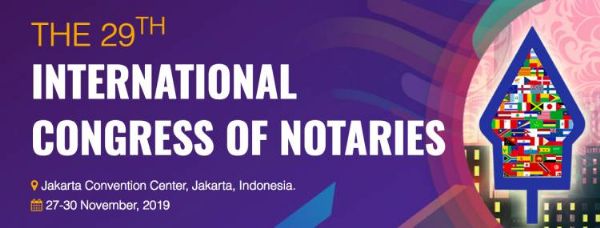 El 29  Congreso Internacional del Notariado se celebrar en Yakarta (Indonesia),